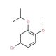 4-Bromo-2-isopropoxy-1-methoxybenzene (CAS 462092-23-5) - chemical structure image