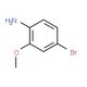 4-Bromo-2-methoxy-phenylamine (CAS 59557-91-4) - chemical structure image