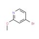 4-Bromo-2-methoxypyridine (CAS 100367-39-3) - chemical structure image