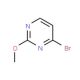 4-Bromo-2-methoxypyrimidine (CAS 959240-72-3) - chemical structure image