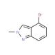 4-Bromo-2-methyl-2H-indazole (CAS 590417-93-9) - chemical structure image