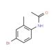 4-Bromo-2-methylacetanilide (CAS 24106-05-6) - chemical structure image