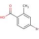 4-Bromo-2-methylbenzoic acid (CAS 68837-59-2) - chemical structure image