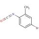 4-Bromo-2-methylphenyl isocyanate (CAS 1591-98-6) - chemical structure image