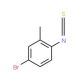 4-Bromo-2-methylphenyl isothiocyanate (CAS 19241-38-4) - chemical structure image