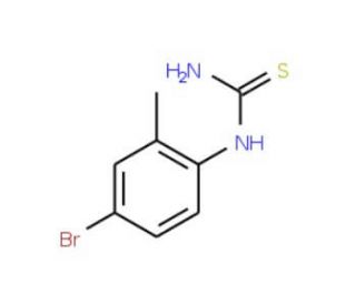4-Bromo-2-methylphenylthiourea (CAS 109317-23-9) - chemical structure image