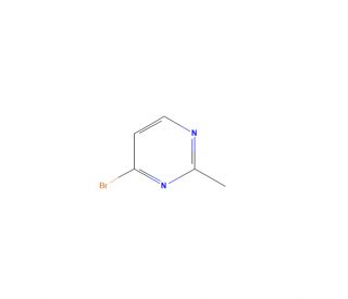 4-Bromo-2-methylpyrimidine (CAS 1114560-76-7) - chemical structure image