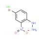 4-Bromo-2-nitrophenylhydrazine hydrochloride (CAS 100032-79-9) - chemical structure image