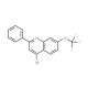 4-Bromo-2-phenyl-7-trifluoromethoxyquinoline (CAS 1189106-98-6) - chemical structure image