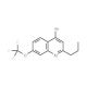 4-Bromo-2-propyl-7-trifluoromethoxyquinoline (CAS 1189106-77-1) - chemical structure image