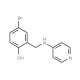 4-Bromo-2-(pyridin-4-ylaminomethyl)-phenol - chemical structure image