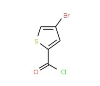 4-Bromo-2-thiophenecarbonyl chloride (CAS 58777-65-4) - chemical structure image