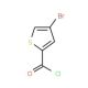 4-Bromo-2-thiophenecarbonyl chloride (CAS 58777-65-4) - chemical structure image