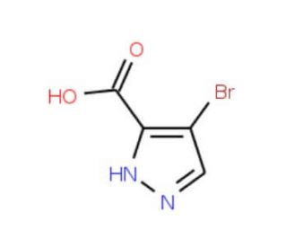 4-Bromo-2H-pyrazole-3-carboxylic acid - chemical structure image