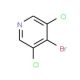 4-Bromo-3,5-dichloropyridine (CAS 343781-45-3) - chemical structure image