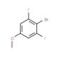 4-Bromo-3,5-difluoroanisole (CAS 202865-61-0) - chemical structure image
