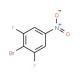 4-Bromo-3,5-difluoronitrobenzene (CAS 886762-62-5) - chemical structure image
