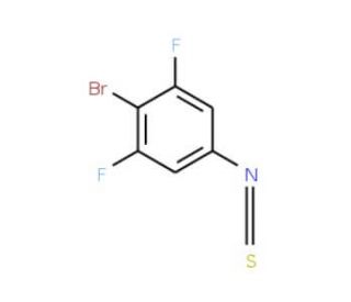4-Bromo-3,5-difluorophenyl isothiocyanate - chemical structure image