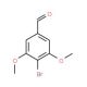 4-Bromo-3,5-dimethoxybenzaldehyde (CAS 31558-40-4) - chemical structure image