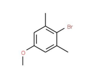 4-Bromo-3,5-dimethylanisole (CAS 6267-34-1) - chemical structure image