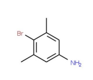 (4-bromo-3,5-dimethylphenyl)amine (CAS 59557-90-3) - chemical structure image
