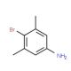 (4-bromo-3,5-dimethylphenyl)amine (CAS 59557-90-3) - chemical structure image