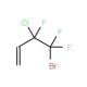 4-Bromo-3-chloro-3,4,4-trifluorobut-1-ene (CAS 374-25-4) - chemical structure image