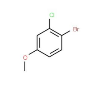 4-Bromo-3-chloroanisole (CAS 50638-46-5) - chemical structure image