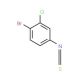 4-Bromo-3-chlorophenyl isothiocyanate (CAS 32118-33-5) - chemical structure image