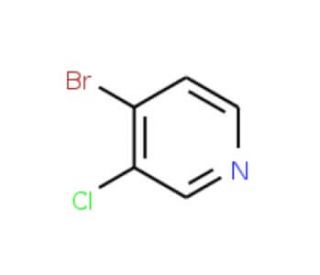 4-Bromo-3-chloropyridine (CAS 73583-41-2) - chemical structure image