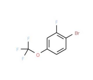 4-Bromo-3-fluoro(trifluoromethoxy)benzene (CAS 168971-68-4) - chemical structure image