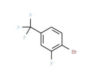 4-Bromo-3-fluorobenzotrifluoride (CAS 40161-54-4) - chemical structure image