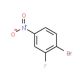 4-Bromo-3-fluoronitrobenzene (CAS 185331-69-5) - chemical structure image