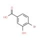 4-Bromo-3-hydroxybenzoic acid (CAS 14348-38-0) - chemical structure image