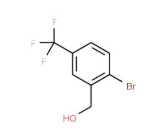 4-Bromo-3-(hydroxymethyl)benzotrifluoride (CAS 869725-53-1) - chemical structure image
