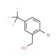 4-Bromo-3-(hydroxymethyl)benzotrifluoride (CAS 869725-53-1) - chemical structure image