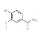 4-Bromo-3-methoxybenzamide (CAS 176961-57-2) - chemical structure image
