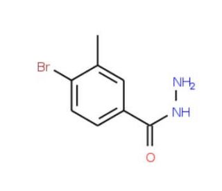 4-Bromo-3-methylbenzhydrazide (CAS 148672-43-9) - chemical structure image