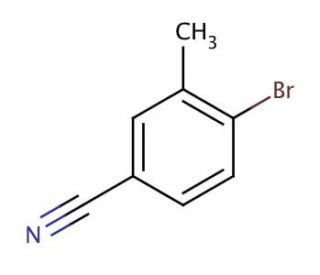 4-Bromo-3-methylbenzonitrile (CAS 41963-20-6) - chemical structure image