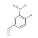 4-Bromo-3-nitrobenzaldehyde (CAS 163596-75-6) - chemical structure image