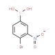 4-Bromo-3-nitrobenzeneboronic acid (CAS 74386-13-3) - chemical structure image