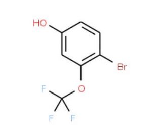 4-Bromo-3-(trifluoromethoxy)phenol - chemical structure image