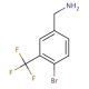 4-Bromo-3-(trifluoromethyl)benzylamine (CAS 1159512-70-5) - chemical structure image