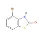 4-Bromo-3H-benzothiazol-2-one (CAS 73443-85-3) - chemical structure image