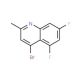 4-Bromo-5,7-difluoro-2-methylquinoline (CAS 1189105-77-8) - chemical structure image