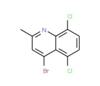 4-Bromo-5,8-dichloro-2-methylquinoline (CAS 1070879-63-8) - chemical structure image