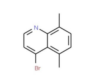 4-Bromo-5,8-dimethylquinoline (CAS 1070879-34-3) - chemical structure image