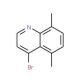 4-Bromo-5,8-dimethylquinoline (CAS 1070879-34-3) - chemical structure image