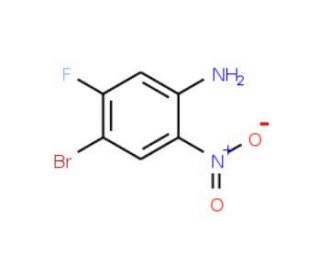 4-Bromo-5-fluoro-2-nitroaniline (CAS 153505-36-3) - chemical structure image