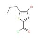 4-bromo-5-propylthiophene-2-carbonyl chloride - chemical structure image